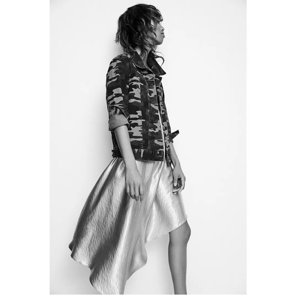 Anthropologie Pilcro Camo Denim Jacket - Picture 4 of 10